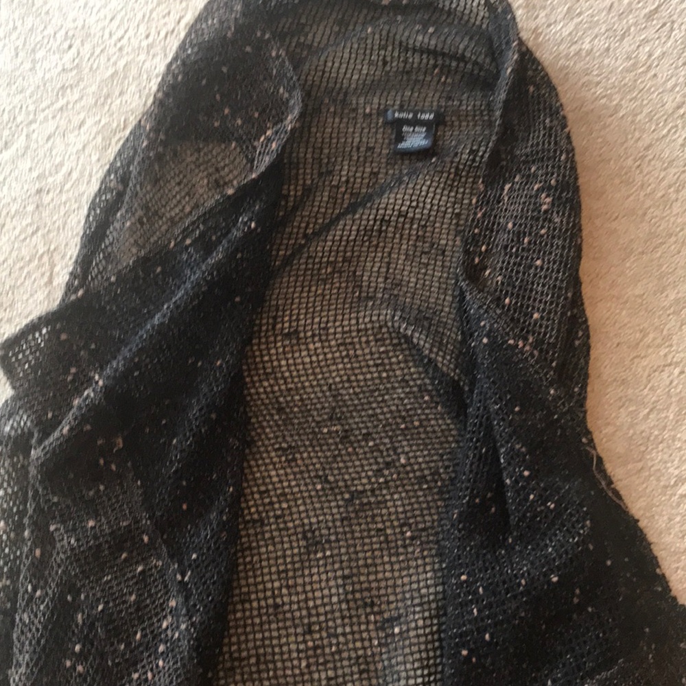 Open knit vest - Picture 2 of 3